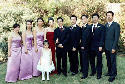 (Almost) The Entire Bridal Party