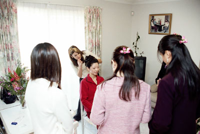 The making (up) of the bride part II