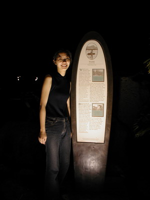 The smiling ghost of Waikiki