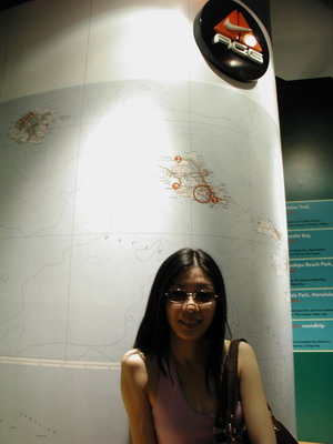 Wall mural at Nike shop