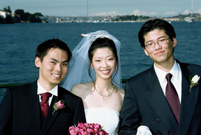 Grace's two favourite men