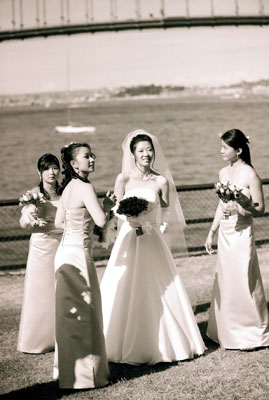 In the company of girls