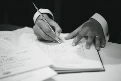 Signing of the Register (the groom)
