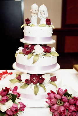 The wedding cake
